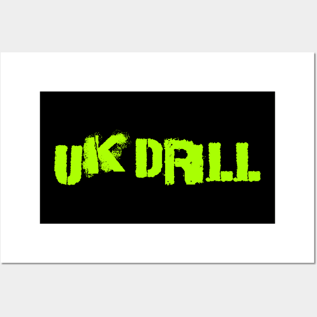 UK drill Wall Art by Erena Samohai